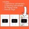 Vocabulary Matching Activity - Animal Group Names
