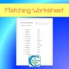 FREE Phobias Science Vocabulary Activity