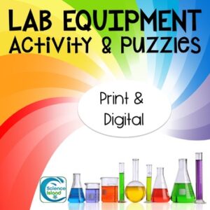 Lab Equipment Activity and Puzzles