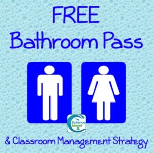 FREE Bathroom Pass for Secondary Students - FREE