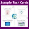 Biochemistry Task Cards Activity for Biology (Print & Digital)