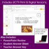 Biochemistry Task Cards Activity for Biology (Print & Digital)