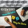 Chemistry of Life Review Qubes