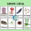 Invertebrate Taxonomy Skip-Bio Card Game