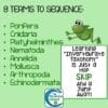 Invertebrate Taxonomy Skip-Bio Card Game