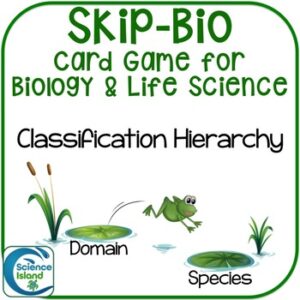 Classification Hierarchy Skip-Bio Card Game
