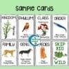 Classification Hierarchy Skip-Bio Card Game