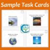 Ecosystems Task Cards Activity for Biology (Print & Digital)
