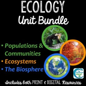Ecology Unit Bundle (Distance Learning)