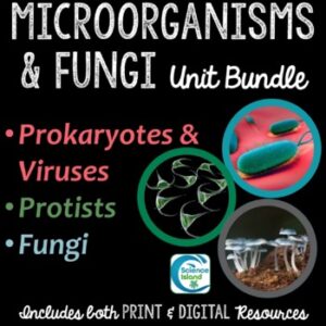 Microorganisms and Fungi Unit Bundle (Distance Learning)