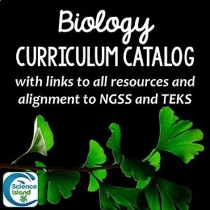 Biology Curriculum Catalog with Standards Alignment - FREE