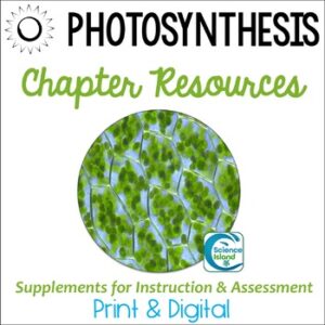 Photosynthesis Supplements for Instruction and Assessment (Distance Learning)