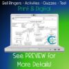 Cells Supplements for Instruction and Assessment (Distance Learning)