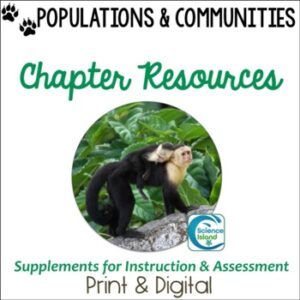 Populations and Communities Supplements for Instruction and Assessment