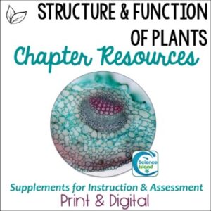 Plants: Structure and Function Supplements - Print and Digital